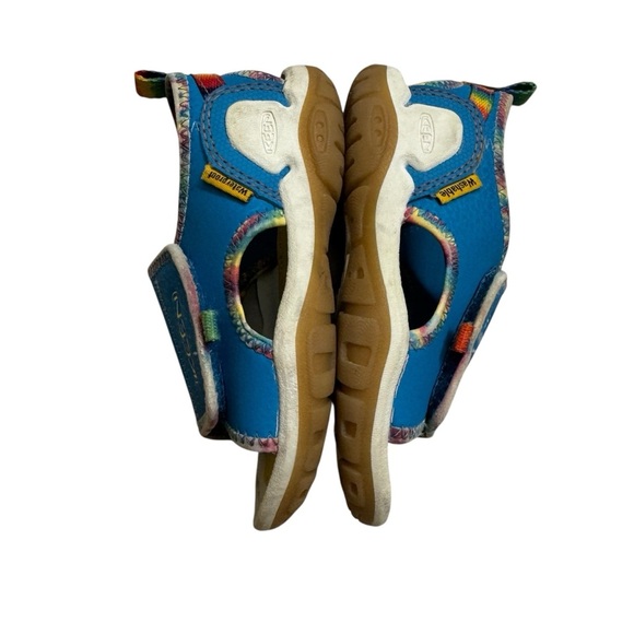 Keen Blue Knotch River Sandals Waterproof Colorful Toddler Girls Boy 7 Washable - Picture 6 of 9